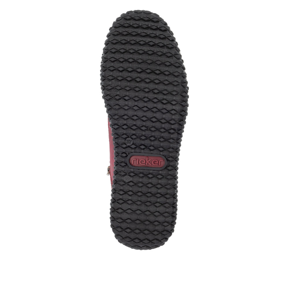 Rieker Damboots Varmfodrad Röd - 7