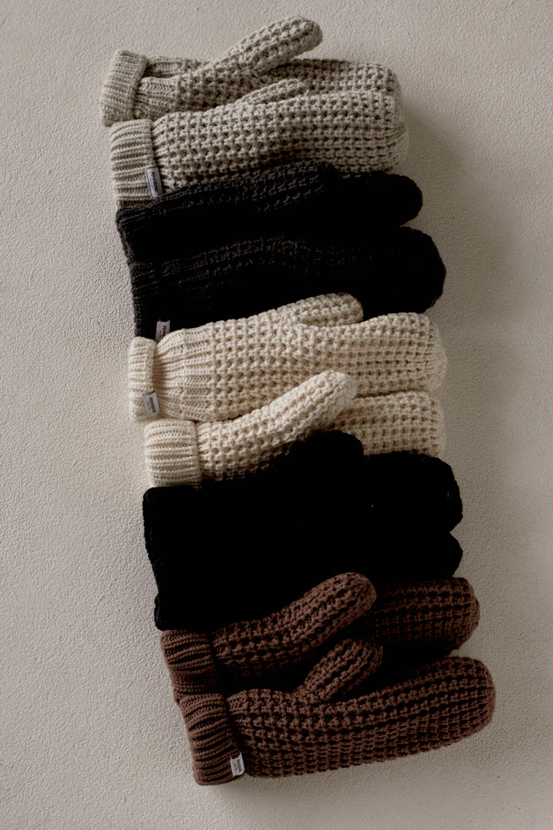 PENN&INK Mittens Beige - 4