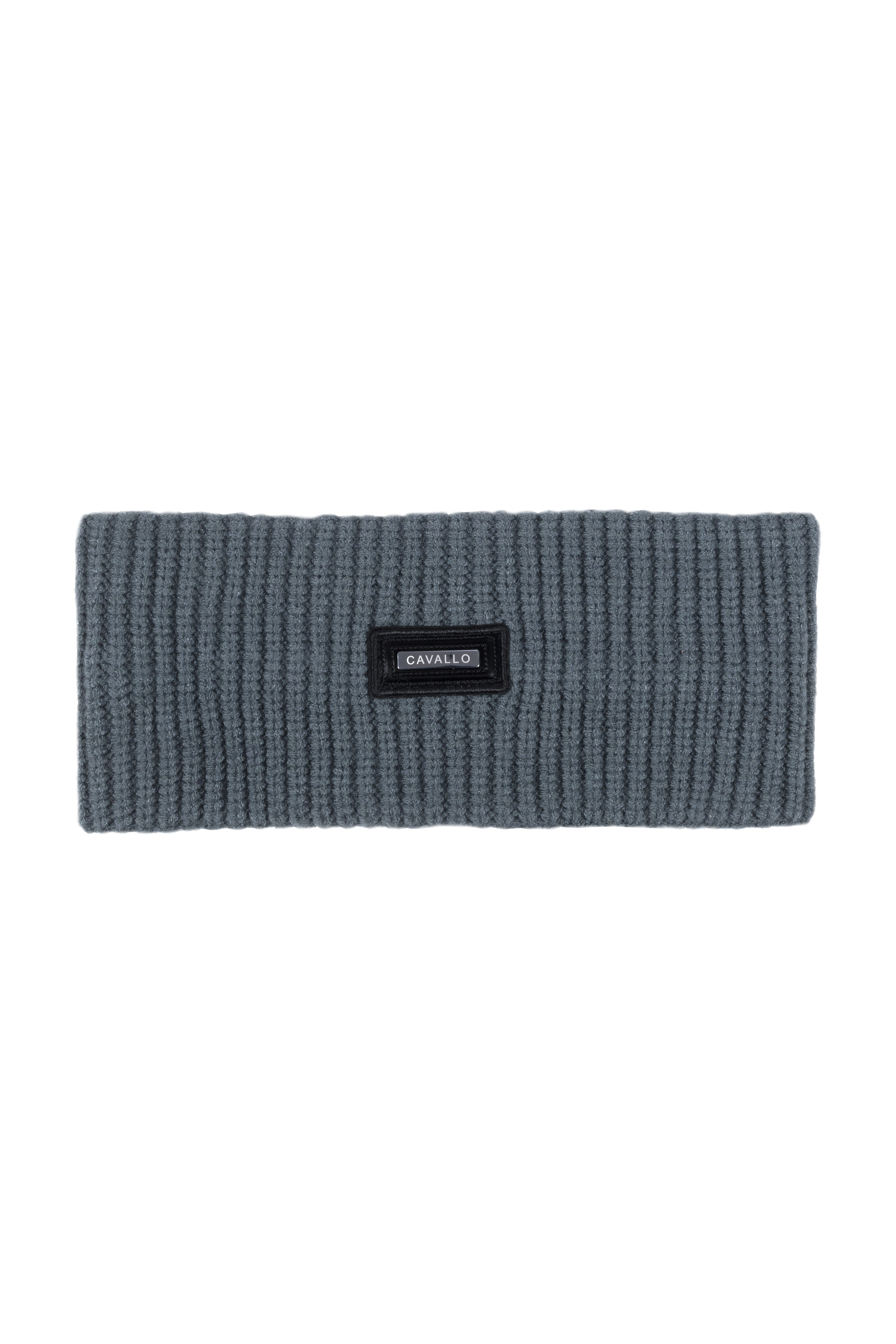 CAVALMATTIE Knitted Headband -  Silver Pine 