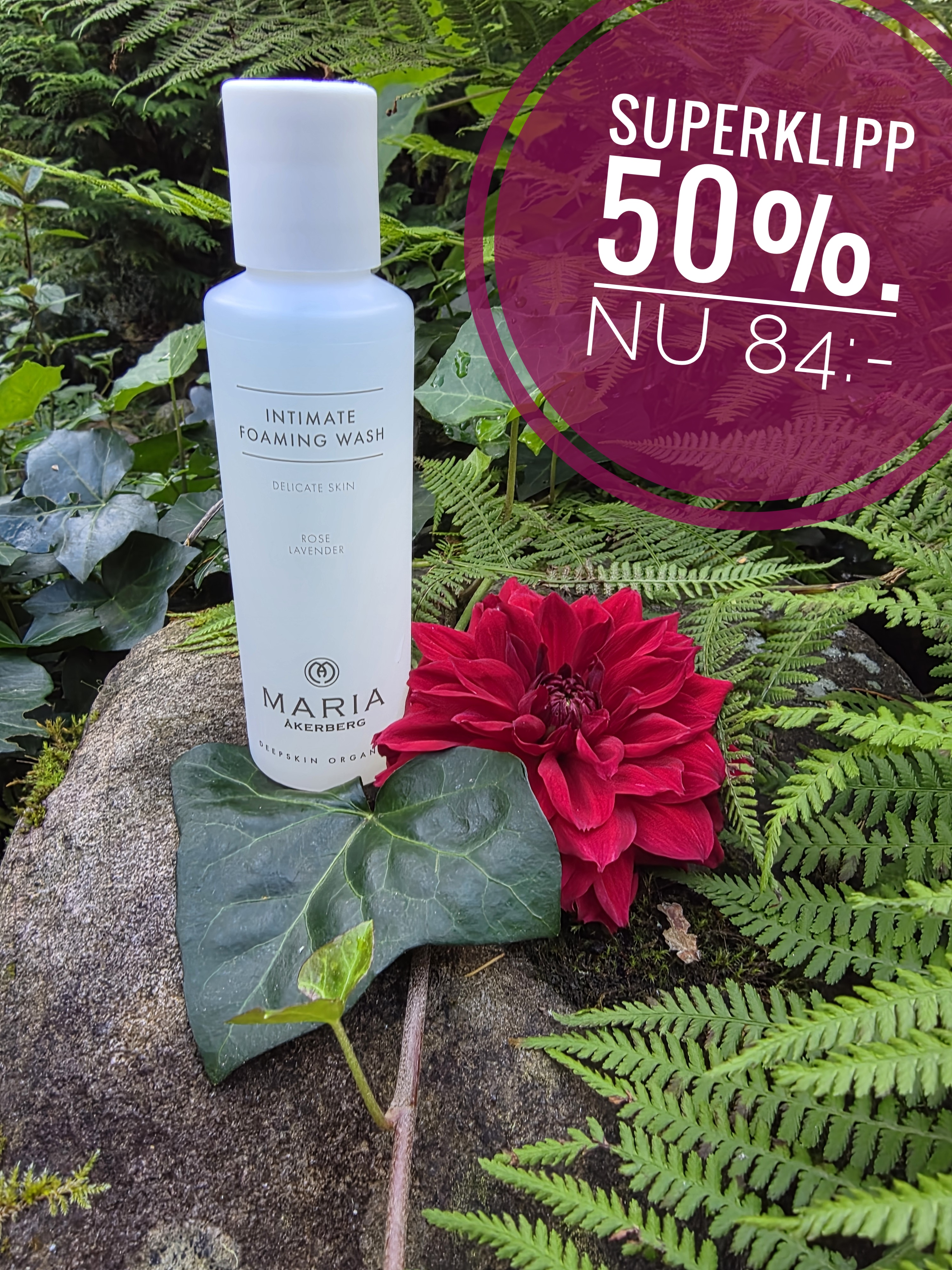 Intimate Foaming Wash 125ml -MARIA ÅKERBERG SUPERKLIPP