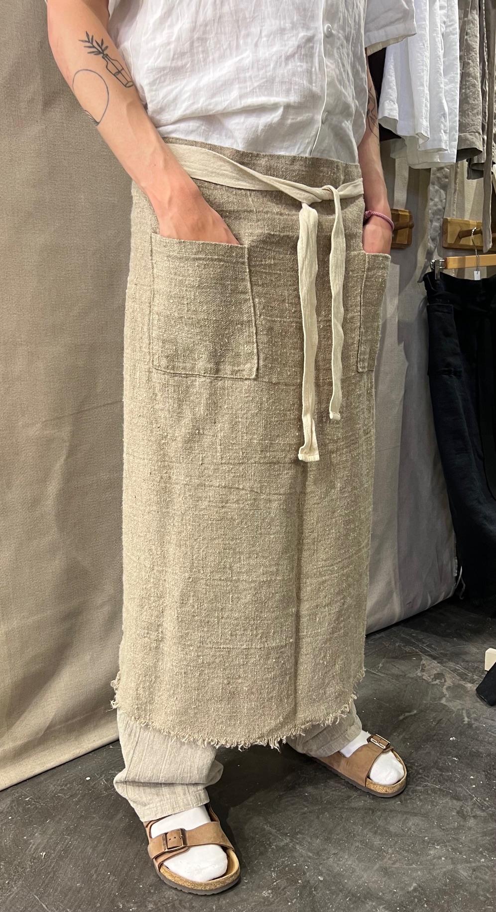 100% Linen Apron