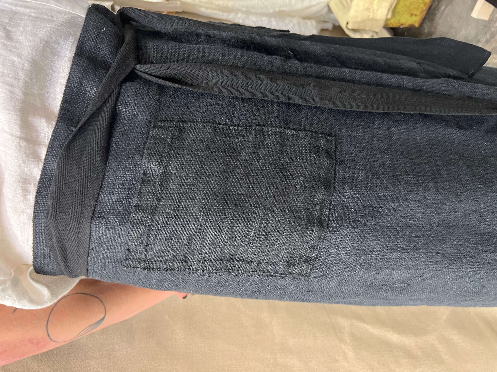 100% Linen Apron - 3