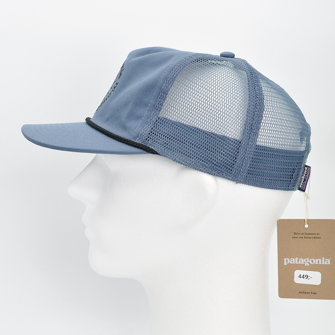 Patagonia - Airfarer Cap Spoke Stencil Utility Blue - 2