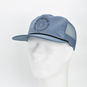 Patagonia - Airfarer Cap Spoke Stencil Utility Blue