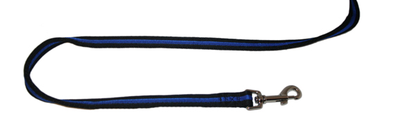 Koppel Valkband Svart/Blå18mm x 190cm