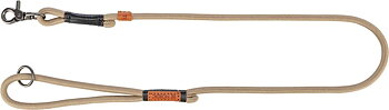 Trixie Be Nordic Koppel Small - Medium Ø8mm x 100cm Sand/Svart 
