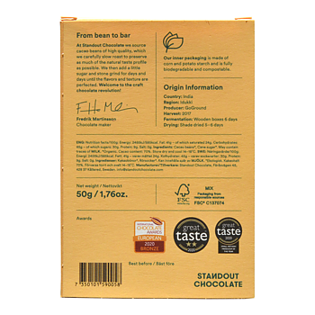 Standout Chocolate - Indukki - India 70%