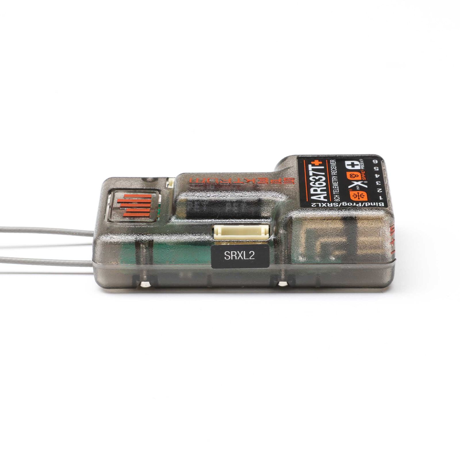Spektrum AR637T+ DSMX 6-Channel AS3X+ & SAFE Telemetry Receiver - 2