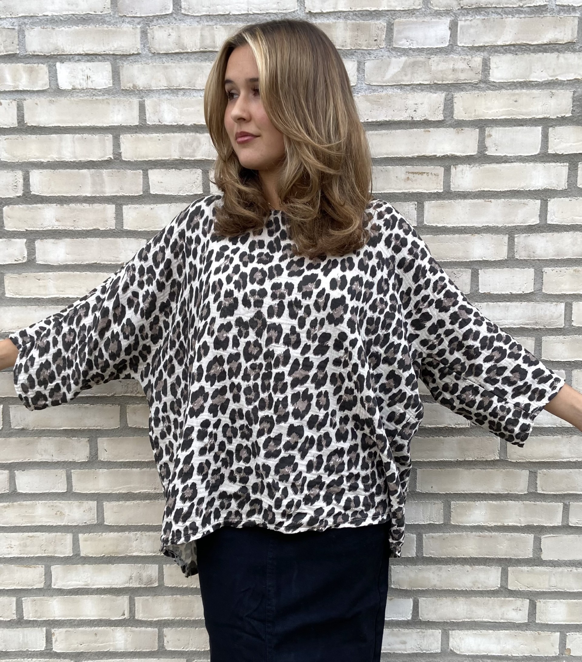 Cosy House Topp Leopard Beige - 3