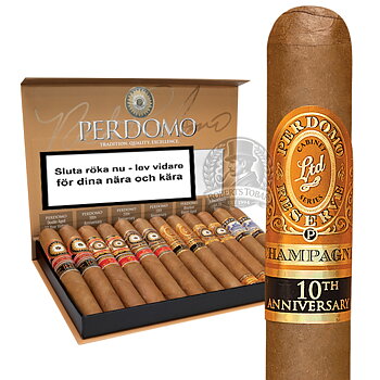 Perdomo Connecticut Connoisseur Collection Giftpack 12 cigarrer Toro