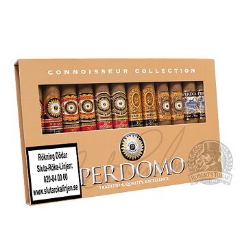 Perdomo Connecticut Connoisseur Collection Giftpack 12 cigarrer Toro