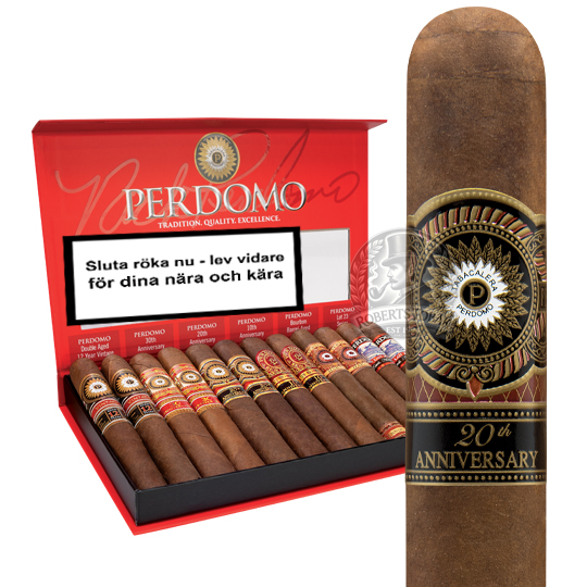 Perdomo Sun Grown Connoisseur Collection Giftpack 12 cigarrer Toro - 2
