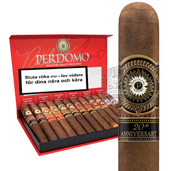 Perdomo Sun Grown Connoisseur Collection Giftpack 12 cigarrer Toro