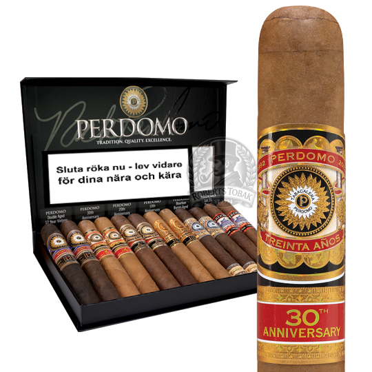 Perdomo  Award-Winning Connoisseur Collection Giftpack 12 cigarrer Toro - 2