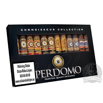 Perdomo  Award-Winning Connoisseur Collection Giftpack 12 cigarrer Toro