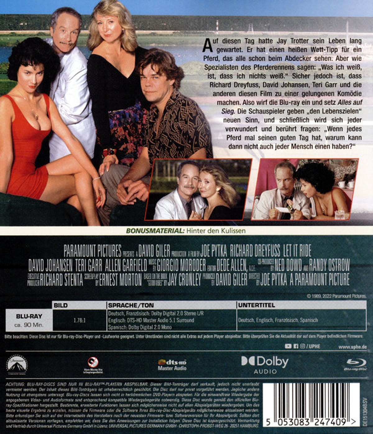 Let It Ride (ej svensk text) (Blu-ray) - 2