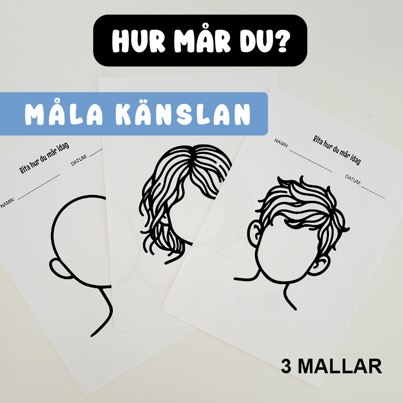 Hur mår du? 3 mallar