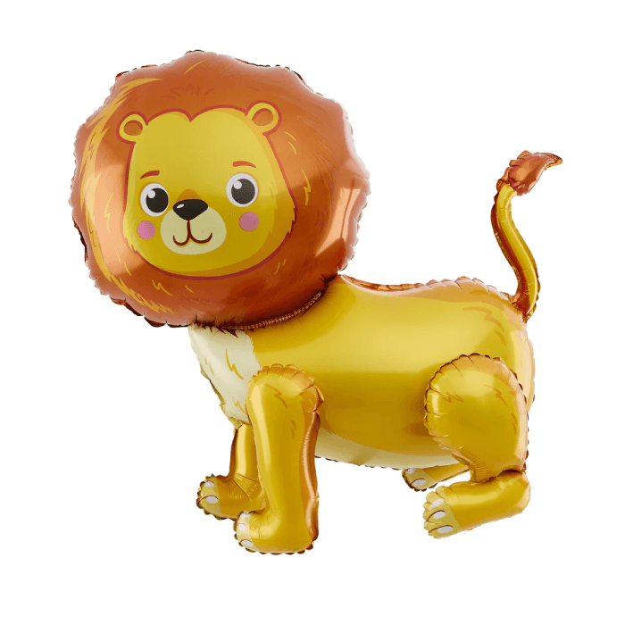 Stående Folieballong Lejon 53 x 54 cm