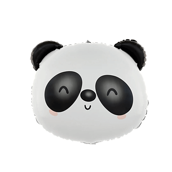 Folieballong Panda 52 x 56cm