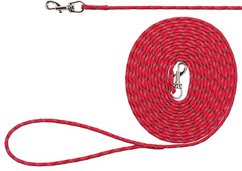 Trixie Junior Valp/Unghund Rund Spårlina XX-Small - X-Small Ø 4 mm x 4 Meter Röd