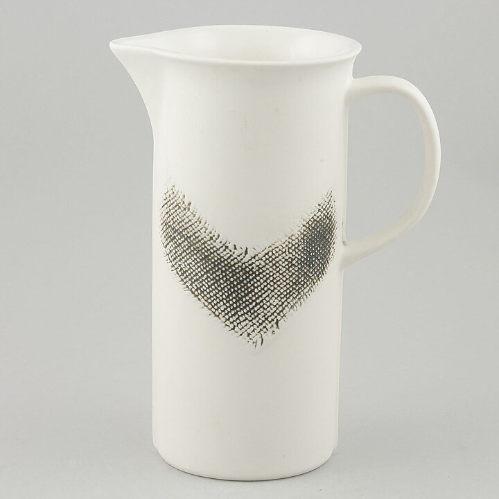 Suzanne Öhlén (1985)  White Pitcher Vase 20 cm