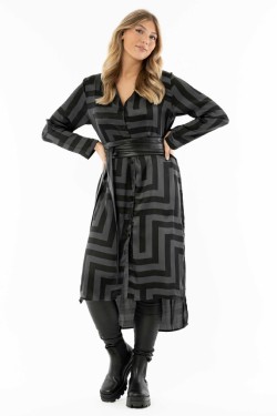 Onyx long jacket -Capri Collection