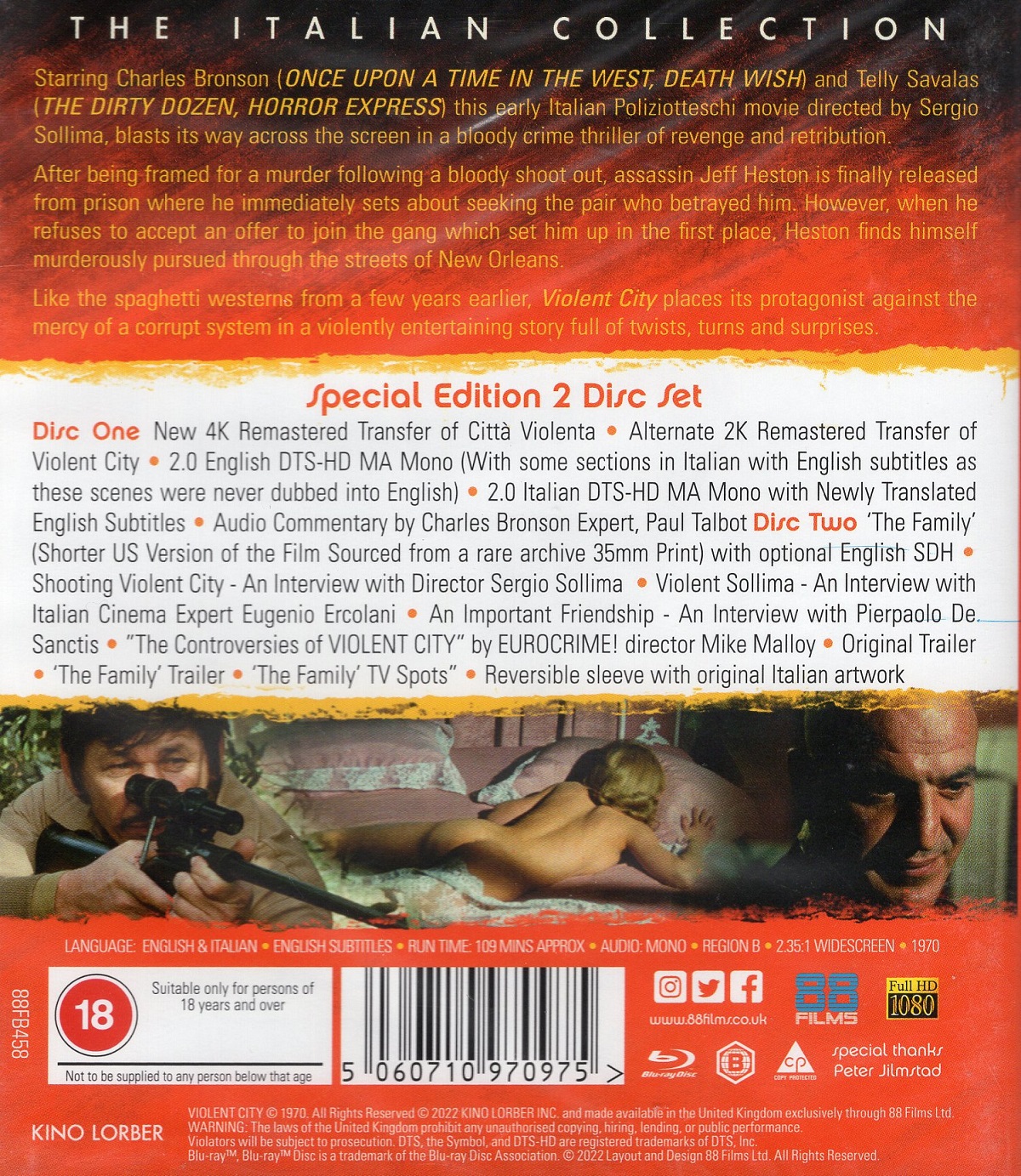 Violent City (2-disc) (ej svensk text) (Blu-ray) - 2