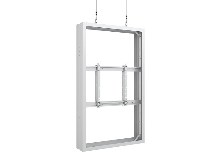 M Pro Series Enclosure 65" Wire Medium B2B White