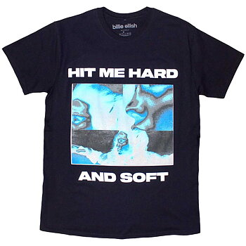 Billie Eilish Unisex T-Shirt: Hit Me Hard And Soft Negative (Medium)