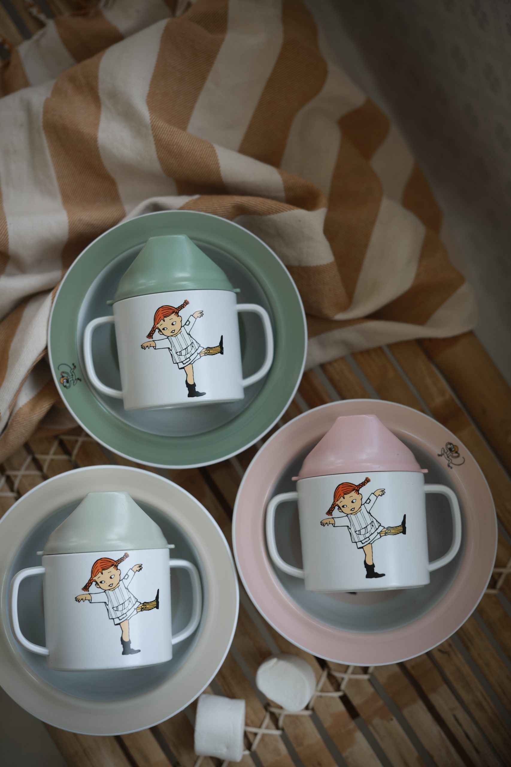 Pippi Cirkus bowl, beige - 3