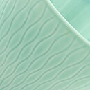 Gunnar Nylund (Paranta 1954) Green Bowl with Wave Relief 7,5 cm