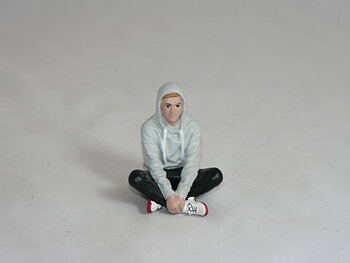 Figur Sittande 1:18 American Diorama