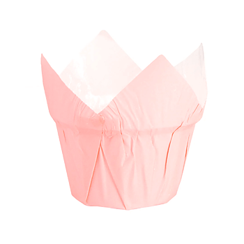 Muffinsformar Rosa Tulpan