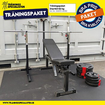 Träningspaket Startkit 62 kg
