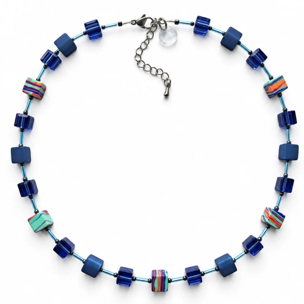 IAMLUND Tone halsband Polariskub marinblå - 2