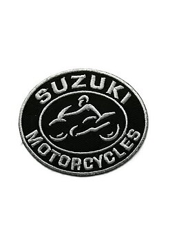 Suzuki Motorräder Patch Stickerei Abzeichen (8x6,5cm)
