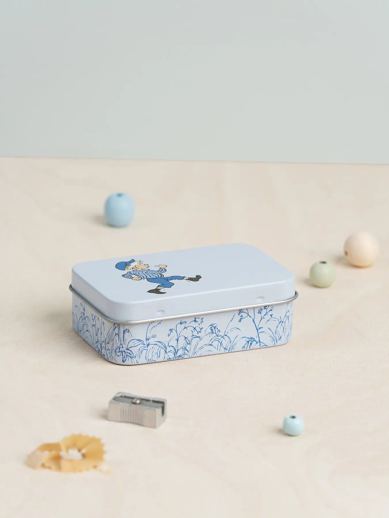 Tin box Emil in Lönneberga - Blue - 4