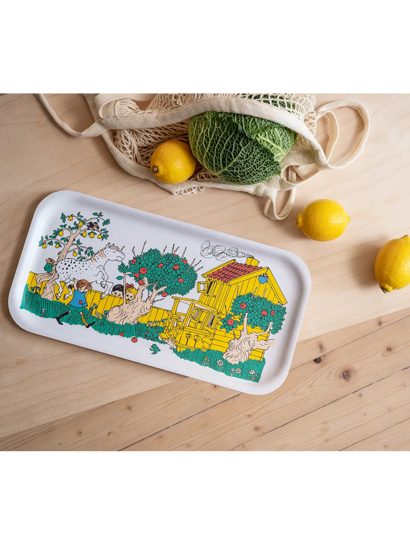 Pippi bricka 43x22 cm - The Way Home - 3