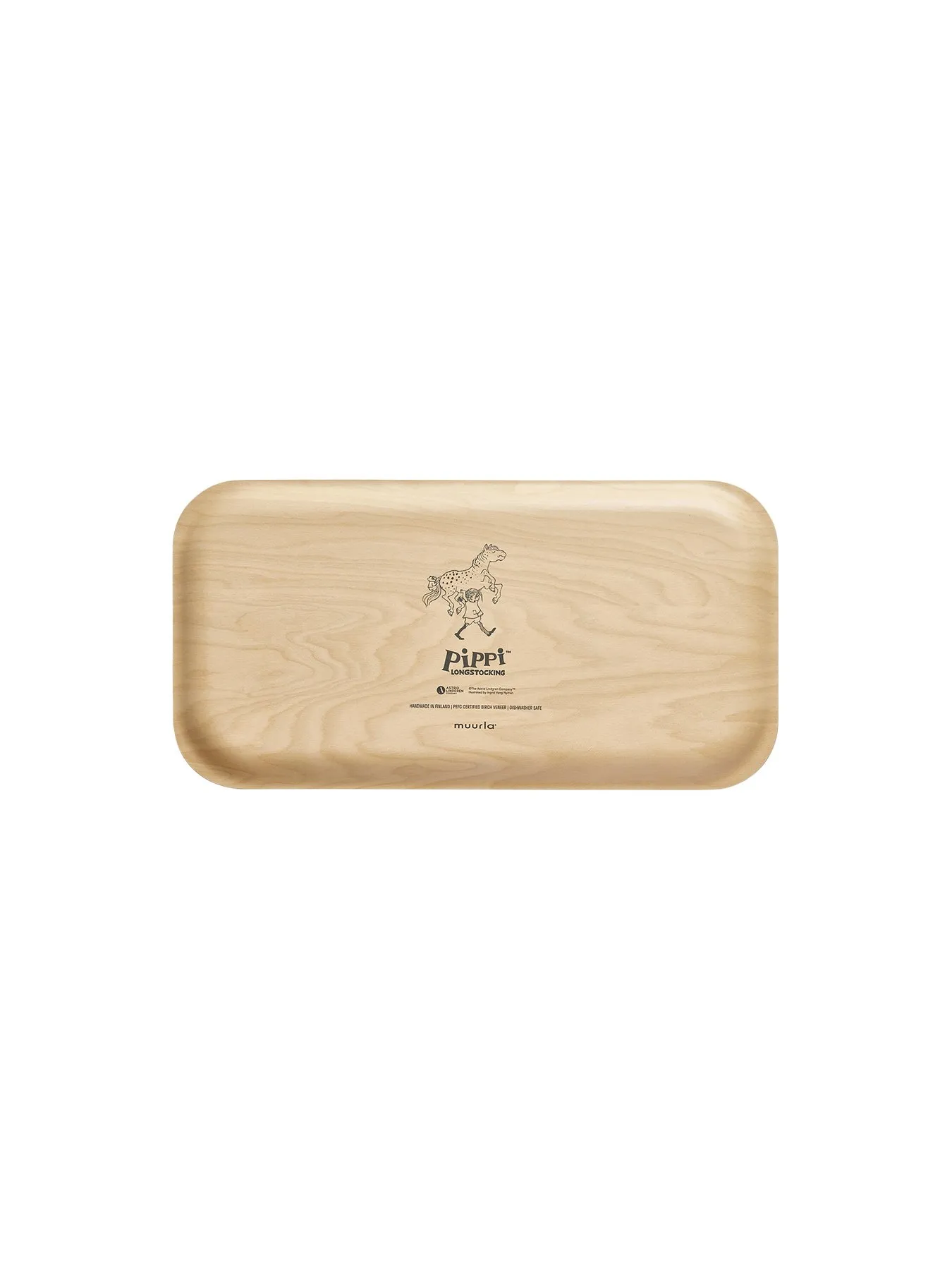 Pippi bricka 43x22 cm - The Way Home - 2