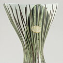 Mari Simmulson (Maj 1953) Hourglass Vase with Relief Decor 20 cm