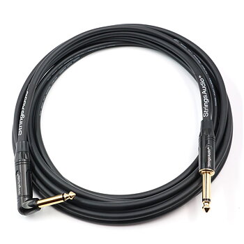 Strings Audio® - MOGAMI 2524 Premium Instrument Cable Right Angle (4.5m)