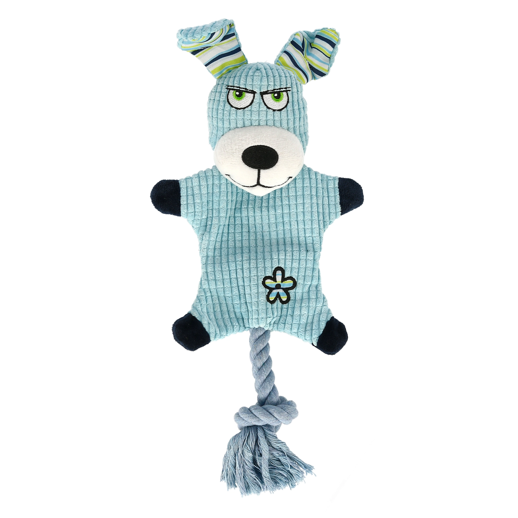 Dogman Hundleksak DoggePrassel Blå Large 35cm 