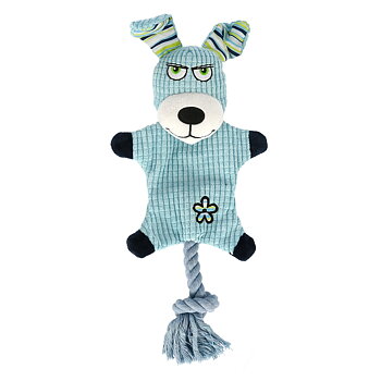 Dogman Hundleksak DoggePrassel Blå Large 35cm 