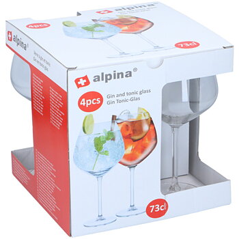 Gin & Tonic glas 730ml 4-pack