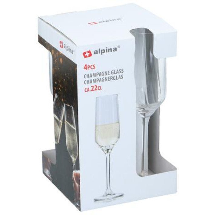 Champagneglas 4-pack - 2