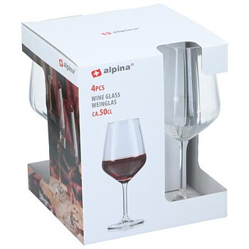 Vinglas 4-pack rött vin