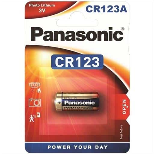 Panasonic CR 123 Lithium