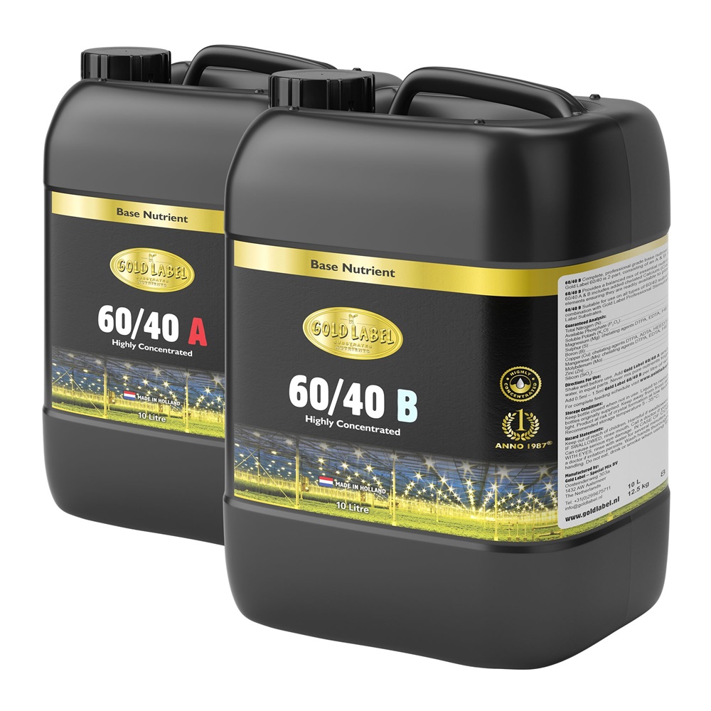 Gold Label HydroCoco 60/40 A&B 10L