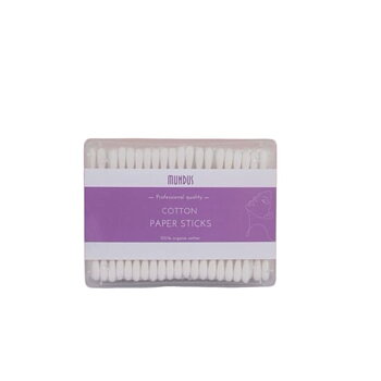 Q-tips papir pinne