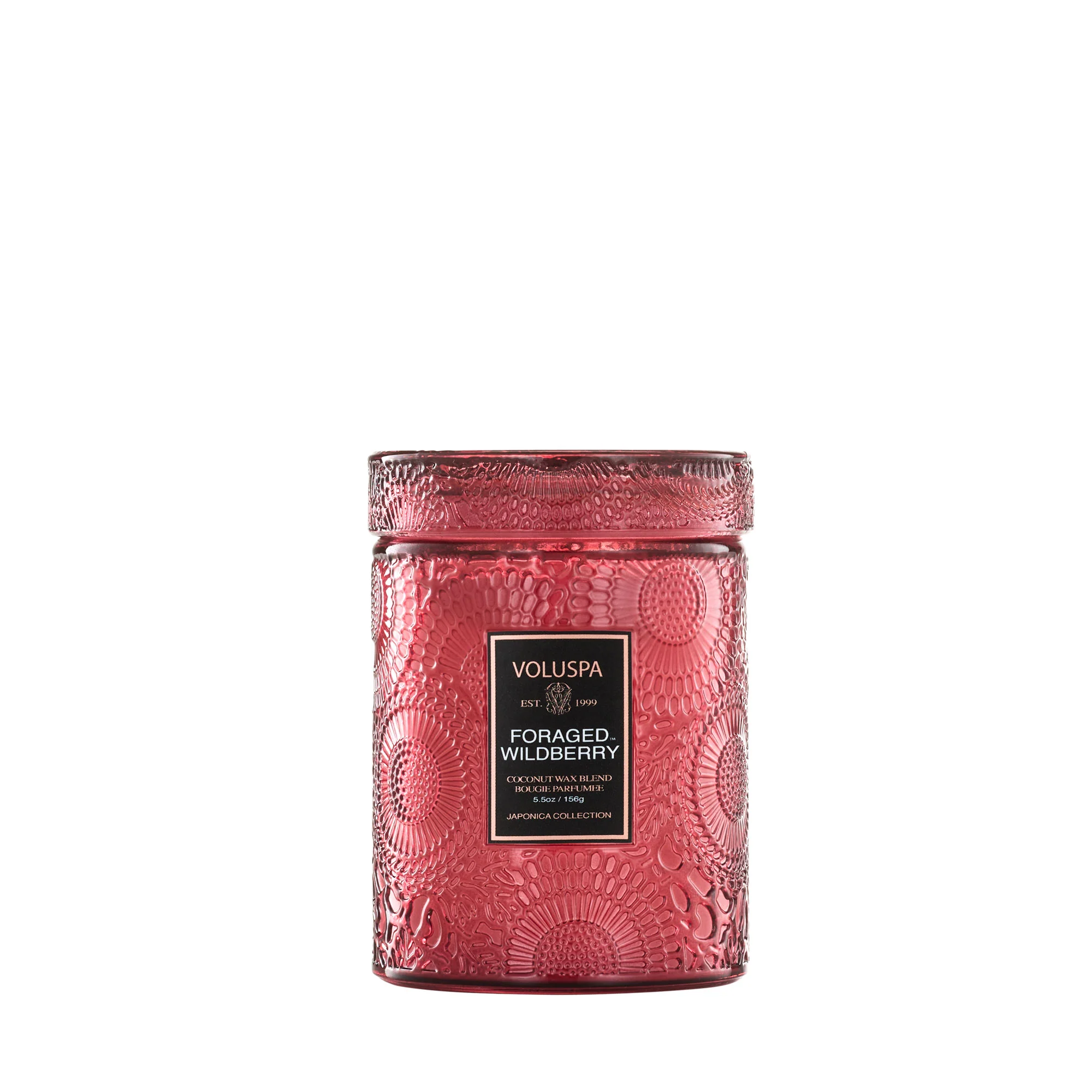 Foraged Wildberry Mini Glass Jar - Japonica 